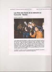 Article de presse